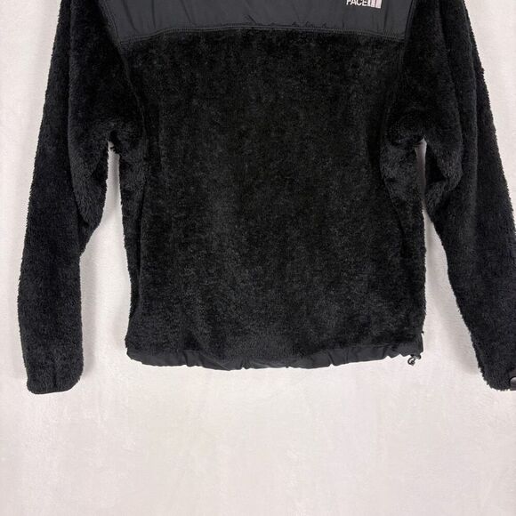 The North Face Black Fuzzy Zip Up Women's Size XS - Picture 11 of 14